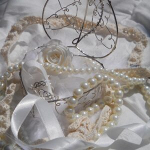 heart, wedding, rings, infinite, pink, feathers, satin, pearls, satin, satin, satin, satin, satin, pearls