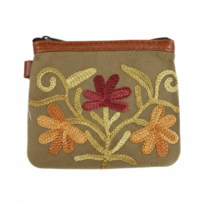 velvet mini coin pouch